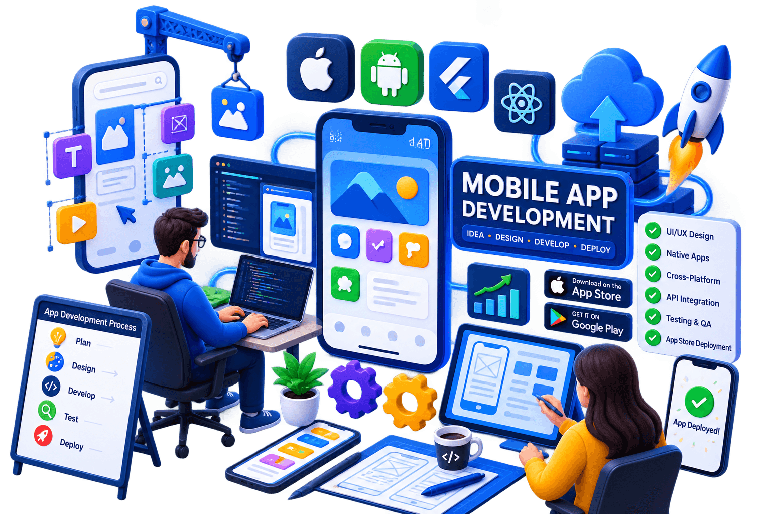 Performance Benchmarks: Flutter vs. React Native for Cross-Platform Apps