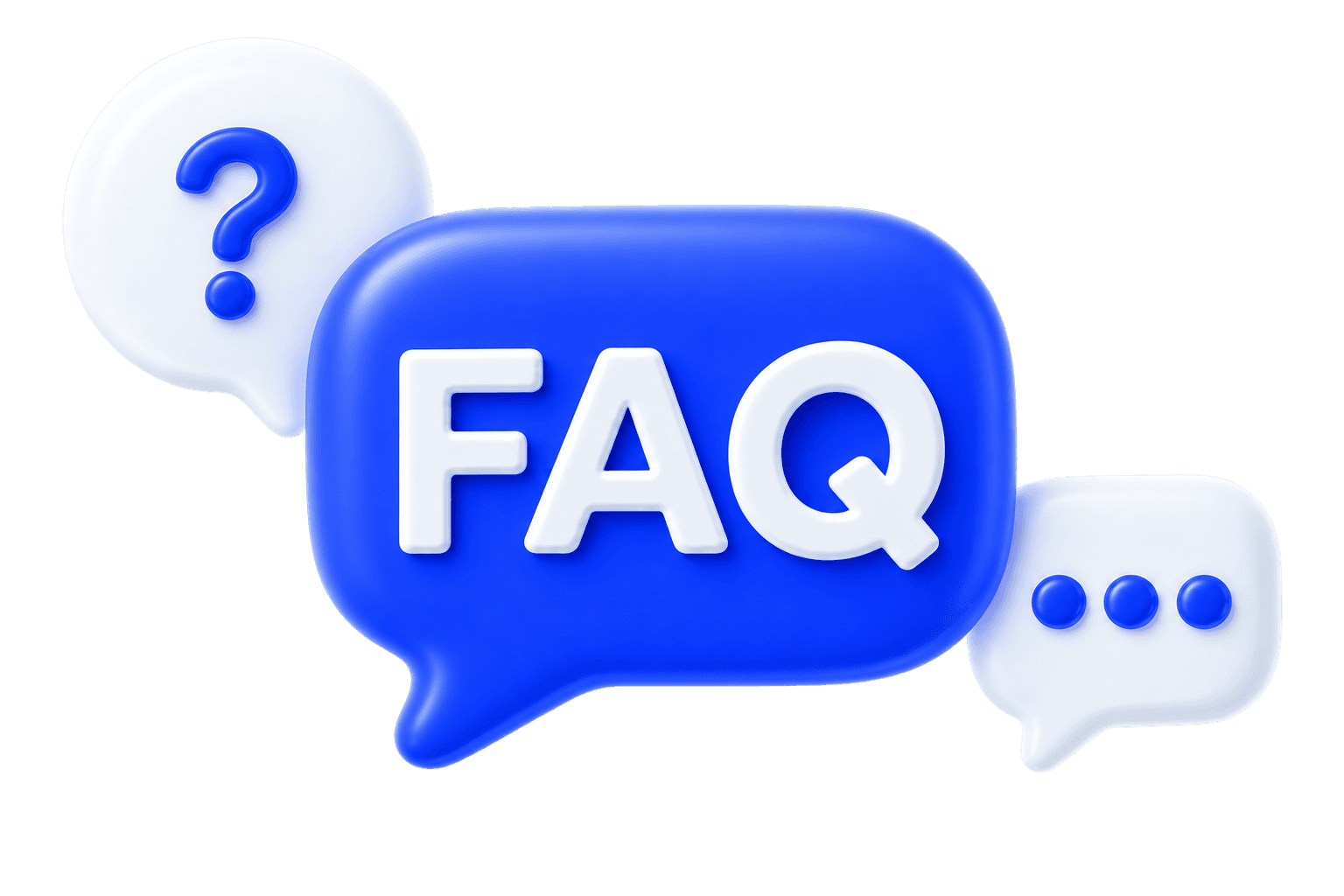 3D FAQ questions graphics