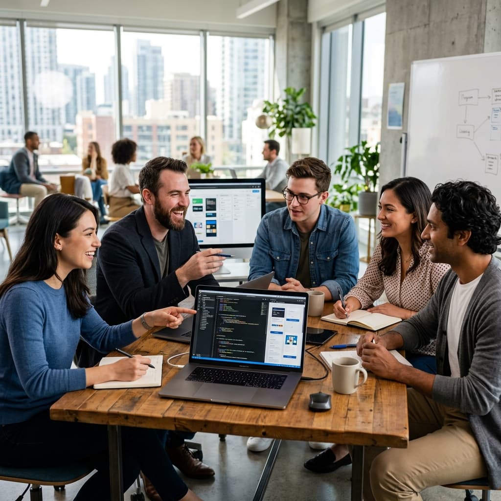 Trusted IT folks collaborating